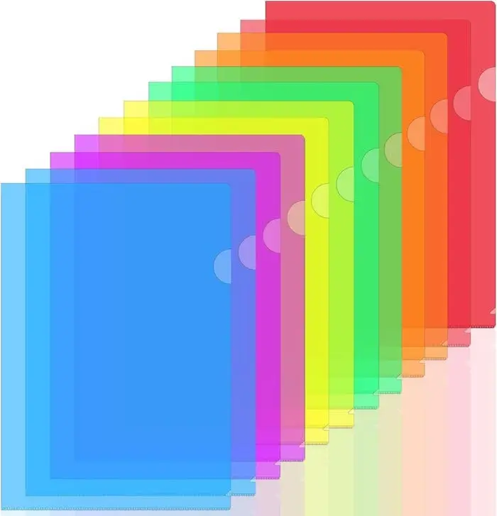 pochettes en plastique